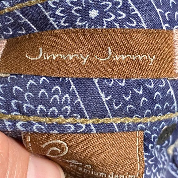 Paige Premium Denim Women’s Jimmy Jimmy Jeans‎ Size 25 Distressed Pants Blue - Picture 14 of 16